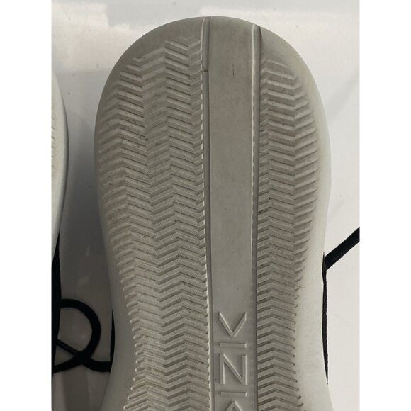 Kizik Madrid Black Knit Slip On Hands-Free Casual Comfort Sneakers Mens 12 Wide - Picture 14 of 16